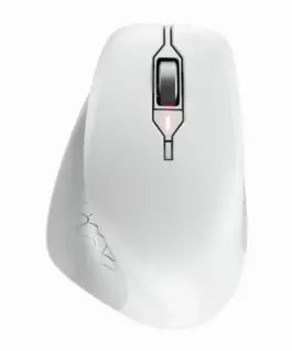 CHERRY Stream ергономична безшумна мишка Comfort 6 бут 4000dpi