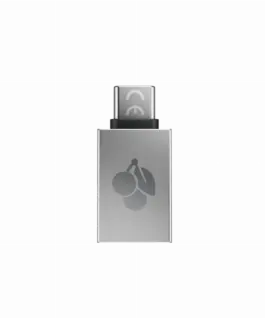 АДАПТЕР CHERRY - USB-A to USB-C - Silver - PN 61710036