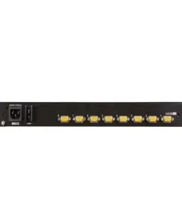 Alternative view of KVM Конзола ATEN 19" 8-Port PS/2-USB VGA Single Rail LCD KVM Switch