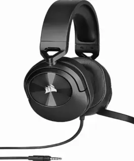 Геймърски слушалки с микрофон Corsair HS55 Carbon - Black
