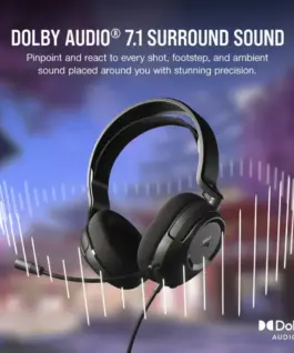 Геймърски слушалки с микрофон Corsair HS35 SURROUND v2 7.1 Dolby