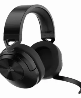 Геймърски слушалки с микрофон Corsair HS55 Carbon безжични и