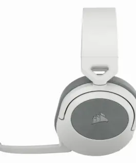 Геймърски слушалки с микрофон Corsair HS55 White безжични и