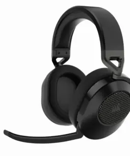 Геймърски слушалки с микрофон Corsair HS65 v2 Carbon безжични и блутут PC/PS5/PS4