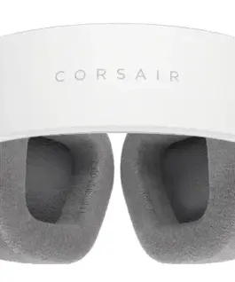 Геймърски слушалки с микрофон Corsair HS80 MAX White безжични и