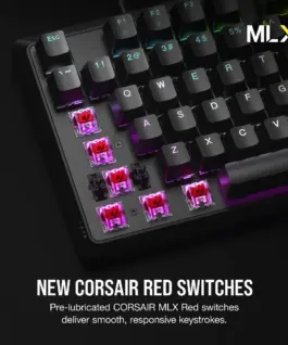 Геймърска механична клавиатура CORSAIR K70 Core RGB Corsair MLX Red Switch