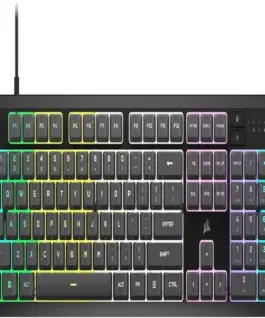 Геймърскa мембранна клавиатура Corsair K55 Core RGB