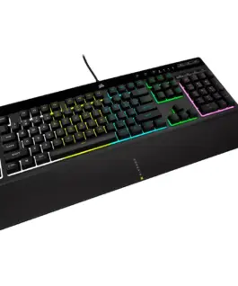 Alternative view of Геймърскa мембранна клавиатура Corsair K55 RGB Pro, USB