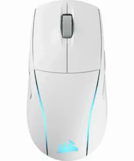 Геймърскa безжична/блутут мишка Corsair M75 White Wireless Lightweight
