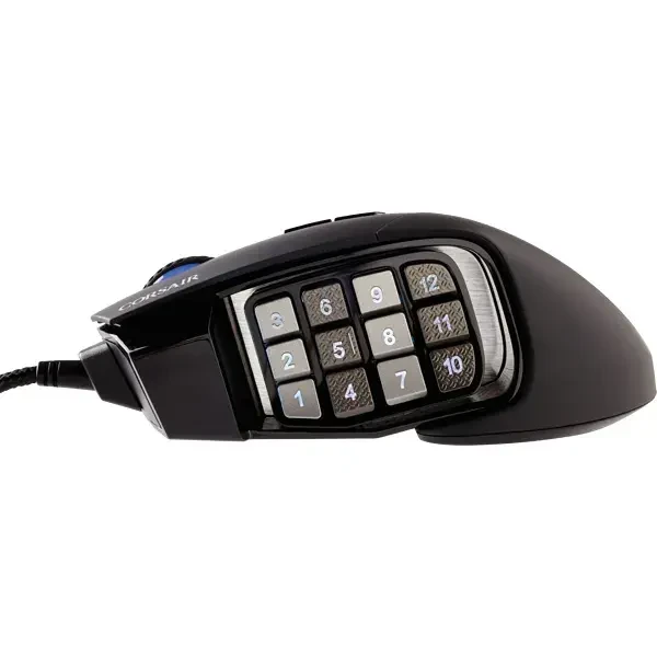 Геймърскa мишка оптична Corsair Scimitar Elite RGB, PMW3391 USB - Image 4