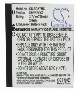 Батерия за камера Panasonic Lumix DMC-S3 3.7V 700 mAh DMW-BCK7 Cameron