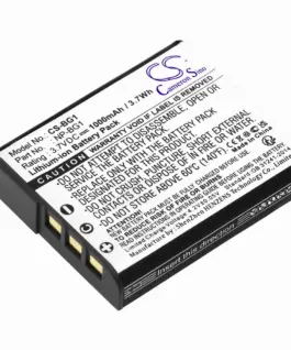 Alternative view of Батерия за апарат SONY NP-BG1 LiIon 3.7V 1000mAh Cameron Sino
