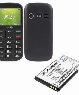 Alternative view of Батерия за мобилен телефон   DORO 1350, 1361, 6520, 6530, Primo 805  DBP-800B  LiIon 3,7V 900mAh CAMERON SINO