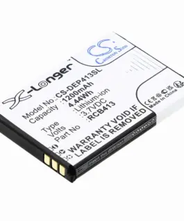 Батерия за мобилен телефон  DORO Primo 406 Primo 413 Primo 414 RCB01P01  LiIon 37V 1200mAh CAMERON