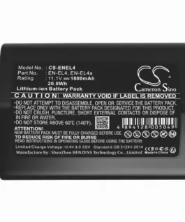 Батерия за апарат NIKON (EN-EL4) LiIon 11.1V 1800mAh Cameron Sino