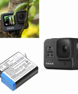 Alternative view of Батерия за камера GOPRO Hero 5; HERO 6; Hero 7; Hero 8 AABAT-001 3,85V 1220mAh LIIon Cameron Sino