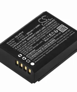 Alternative view of Батерия за апарат CANON LPE10 LiIon 7.4V 950mAh Cameron Sino