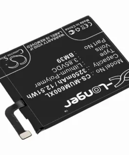 Alternative view of Батерия за мобилен телефон XIAOMI Mi6 BM39 3,85V 3250mAh LiPo CAMERON SINO