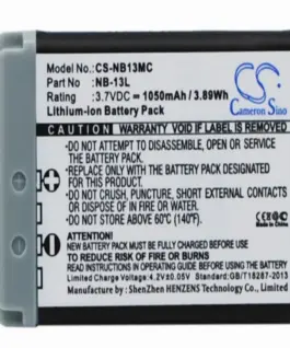Батерия за фотоапарат / камера CANON NB13MC NB13L 37V 1050 mAh LiIon Cameron