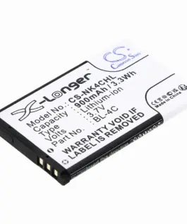 Батерия за мобилен телефон NOKIA 6100 6200 107 108  BL-4C  LiIon 37V 900mAh CAMERON