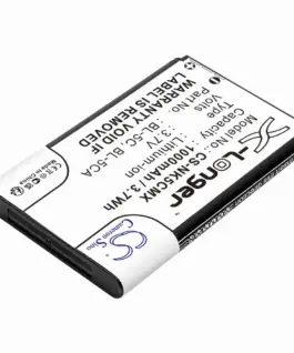 Alternative view of Батерия за мобилен телефон CAMERON SINO BL-5C, за Nokia 105 2700 3110 5130 6230 E50, 3.7V, 1000mAh