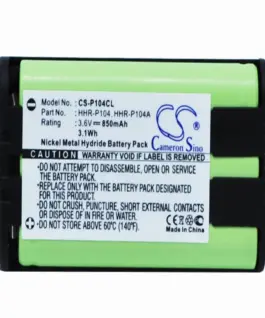 Батерия за телефон 3.6V NiMH 850mAh HHR-P104 Panasonic KX-TG5452M Cameron Sino