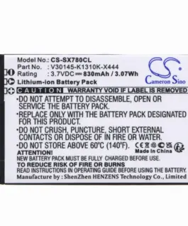 Батерия за телефон Siemens Gigaset SL780  37V 830mAh LiIon CAMERON SINO
