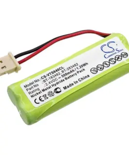 Alternative view of Батерия за телефон 2.4V NiMH 500mAh BT-183482 за V TECH 89134801; DS6401DS6401 Cameron Sino