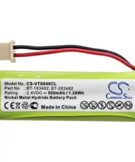 Батерия за телефон 2.4V NiMH 500mAh BT-183482 за V TECH 89134801; DS6401DS6401 Cameron