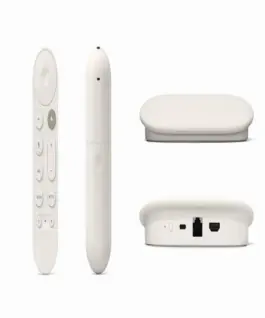 Alternative view of Мултимедиен плеър Google TV Streamer 4K, 32GB, с дистанционно