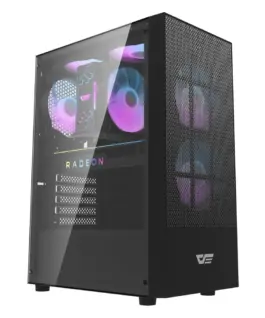 Darkflash кутия Case ATX - A290 Black - 3 x 120 mm RGB fans included