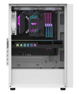 Alternative view of Darkflash кутия Case ATX - A290 White - 3 x 120 mm RGB fans included