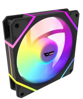 Alternative view of Darkflash вентилатор Fan 120mm DM12 Pro, Reverse, A-RGB Black