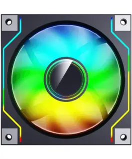 Alternative view of Darkflash вентилатор Fan 120mm DM20 A-RGB Black - Infinity Mirror