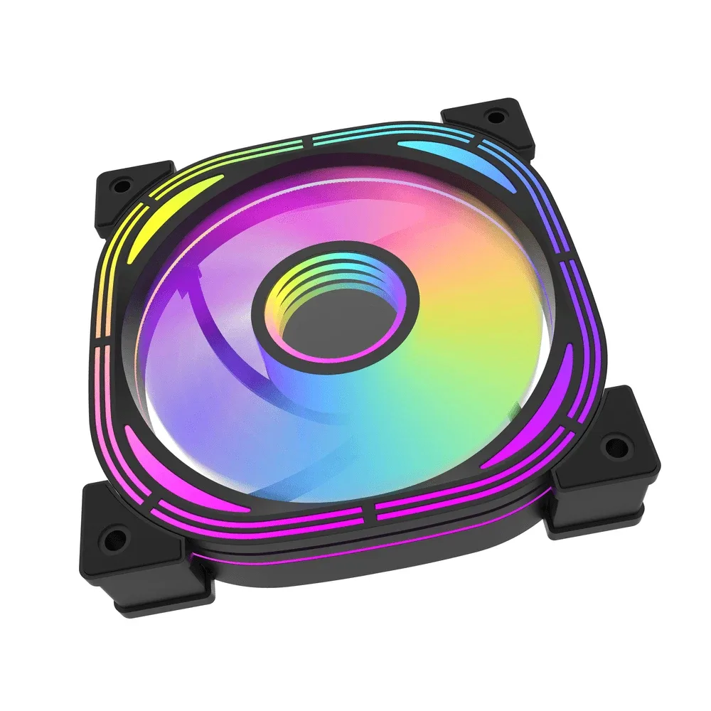 Darkflash вентилатор Fan 120mm Infinity 24R Pro - Infinity Mirror, ARGB, Reverse - Black - Image 90