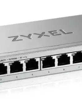 Alternative view of Суич ZyXEL GS-1200-10, V3, Управляем, 8 портов, 10/100/1000 с 2Gbe Uplink