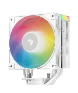Alternative view of DeepCool охладител CPU Cooler AG400 White - Addressable RGB V2 - LGA1851/AM5