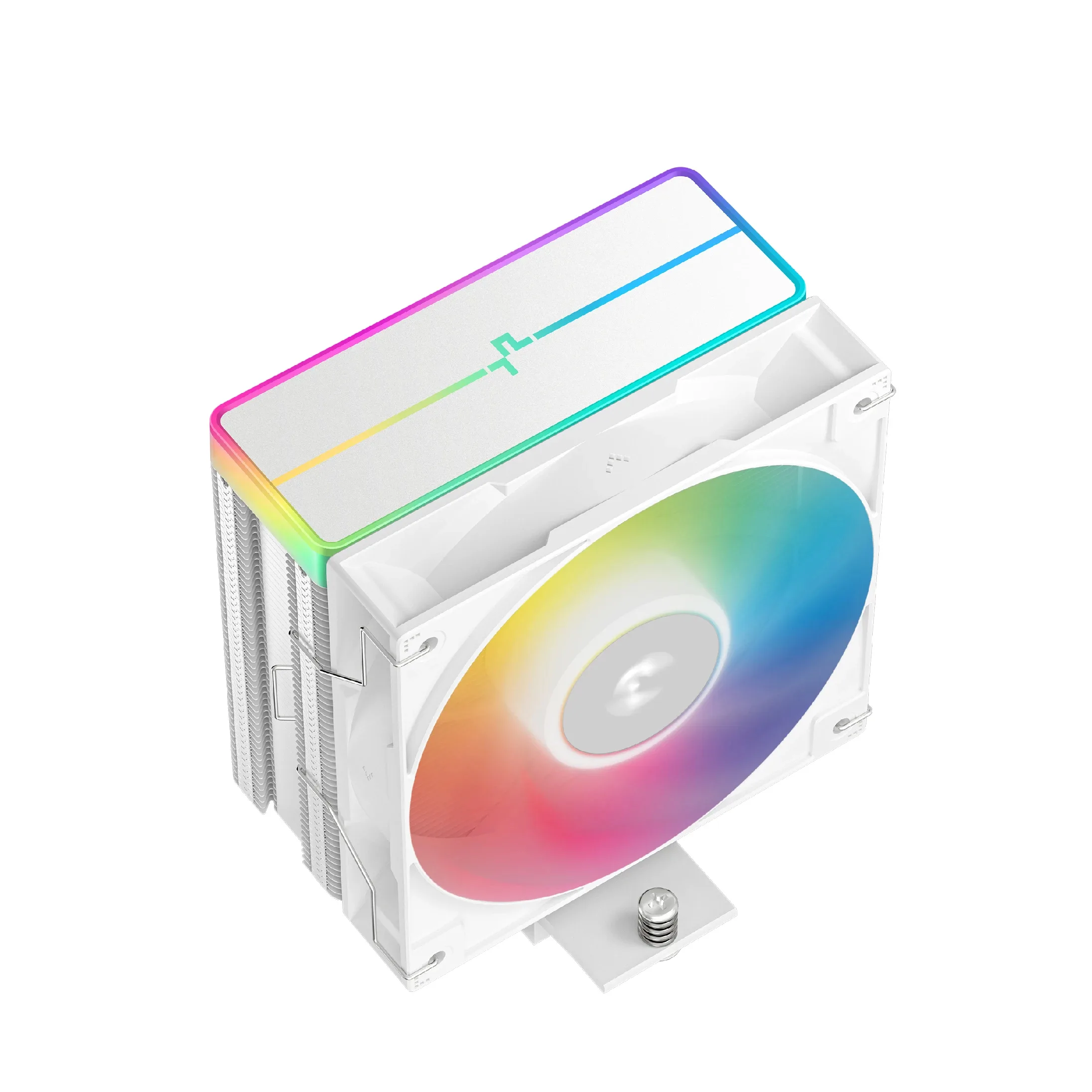 DeepCool охладител CPU Cooler AG400 White - Addressable RGB V2 - LGA1851/AM5 - Image 3
