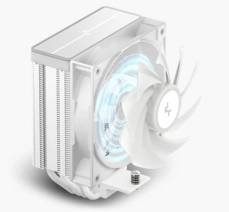 DeepCool охладител CPU Cooler AG400 White - Addressable RGB V2 - LGA1851/AM5 - Image 14