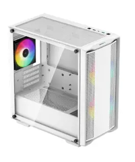 DeepCool кутия Case mATX – CC360 A-RGB White