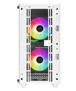 DeepCool кутия Case mATX – CC360 A-RGB White