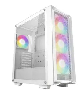 DeepCool кутия Case ATX - CC560 MESH White v2