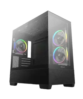 DeepCool кутия Case ATX - CG380 3F - 3 ARGB Fans USB-C