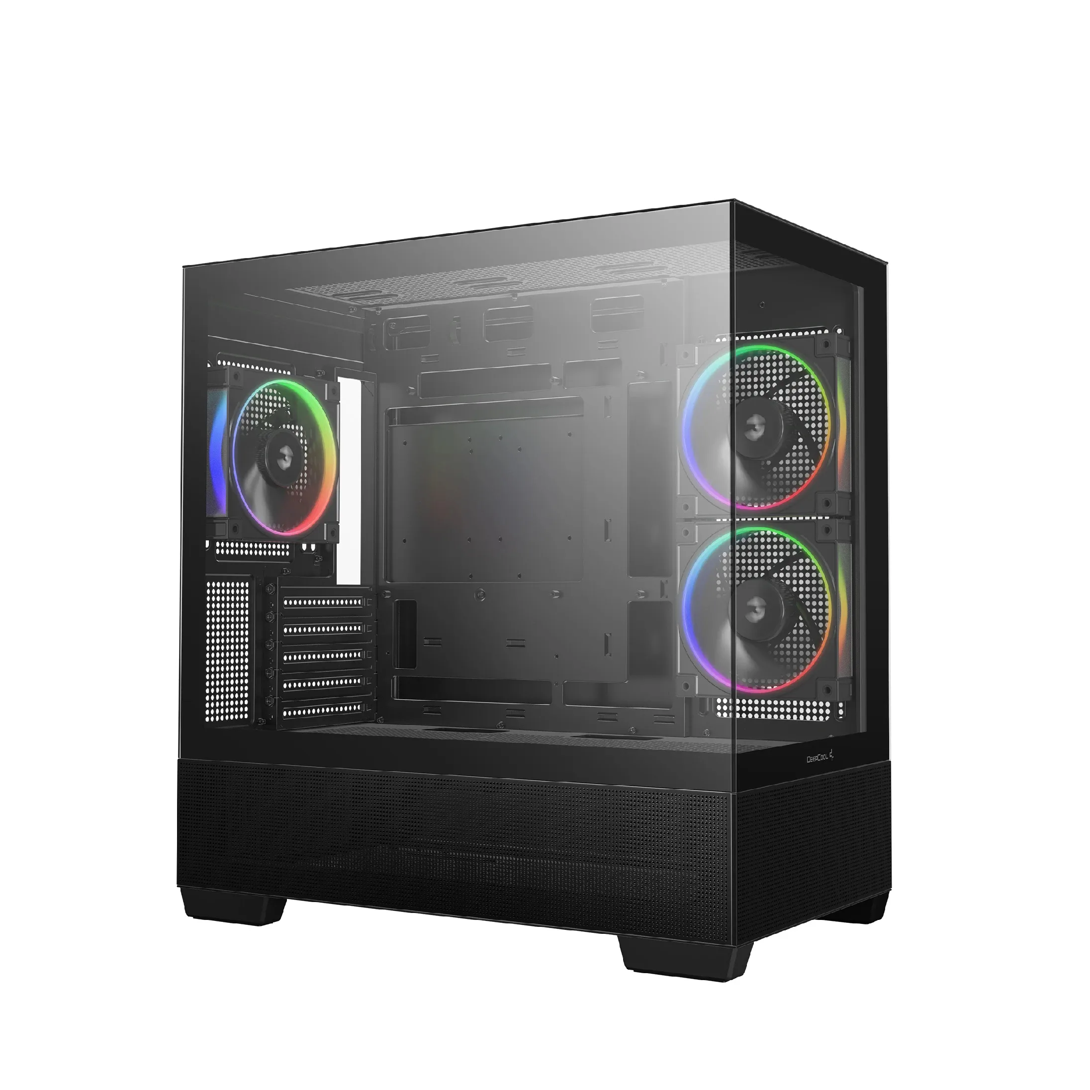 DeepCool кутия Case ATX - CG380 3F - 3 ARGB Fans, USB-C - Image 7