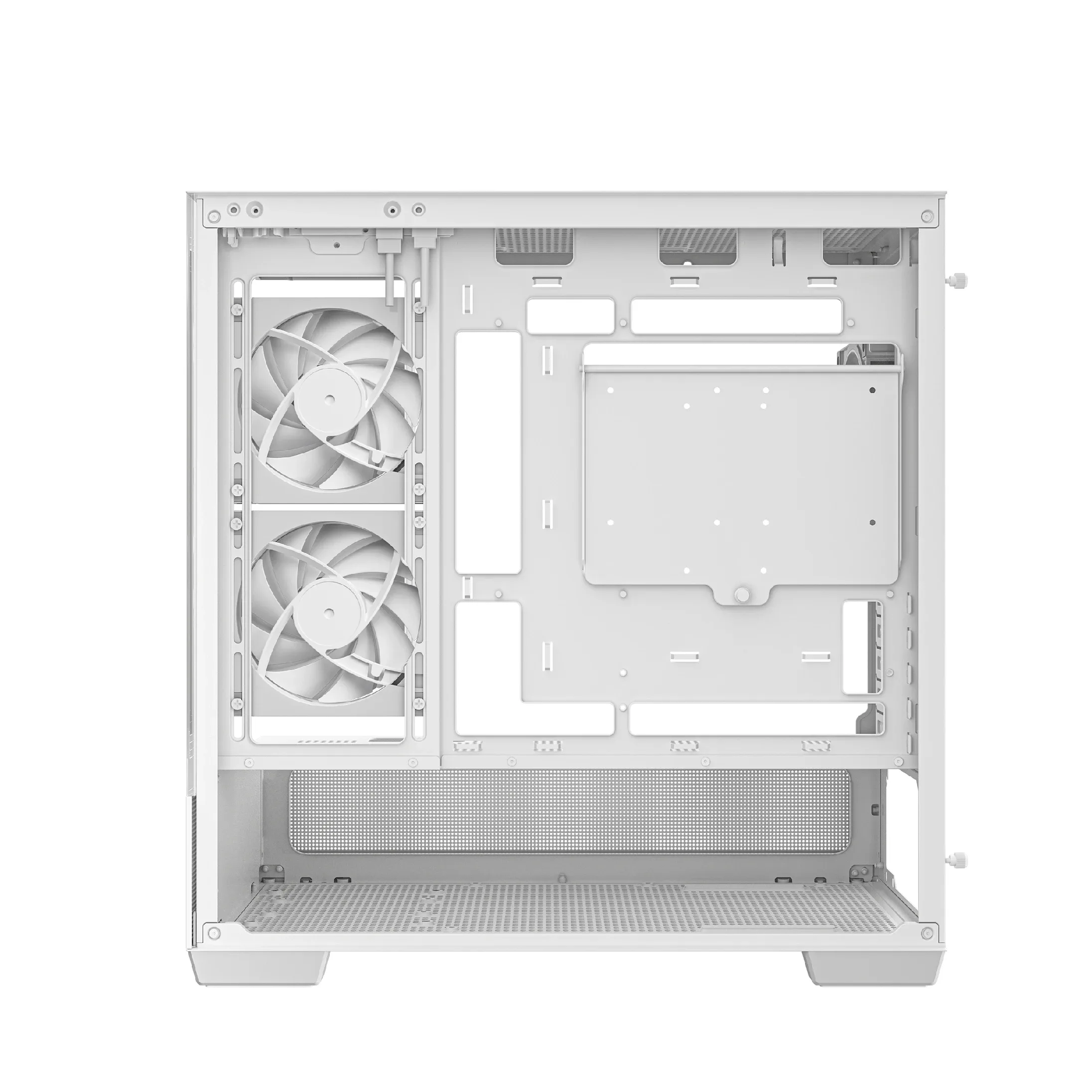 DeepCool кутия Case ATX - CG380 3F WH - 3 ARGB Fans, USB-C - Image 80