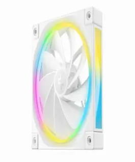Alternative view of DeepCool Комплект вентилатори Fan Pack 3-in-1 3x120mm - FL12R White, Reverse, Addressable RGB
