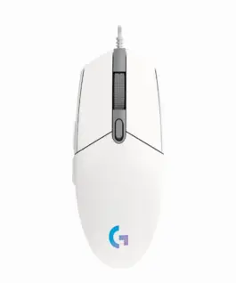 ГЕЙМЪРСКА МИШКА LOGITECH G102 Lightsync USB - White - PN 910-005824