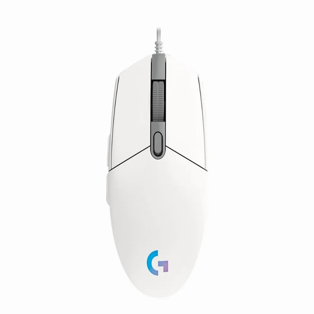 ГЕЙМЪРСКА МИШКА LOGITECH G102 Lightsync USB - White - PN 910-005824