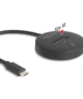 Докинг станция Delock USB-C - M.2 NVMe / SATA SSD 10 Gbps