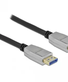 Alternative view of Кабел Delock DisplayPort 2.0 мъжко - DisplayPort мъжко, 5.0м, 10K, Черен